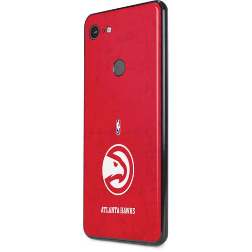 NBA Atlanta Hawks Distressed Google Pixel 3 XL Skin